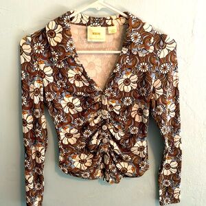 Maeve by Anthropologie button down shirt in XXS